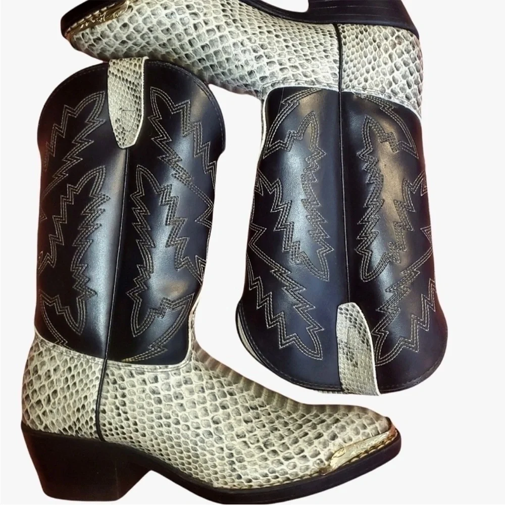 texas all man made Cowboy Boots